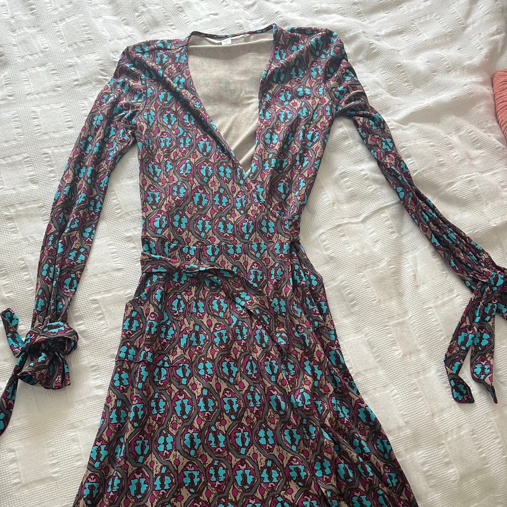 Diane Von Furstenberg Wrap Dress (2)